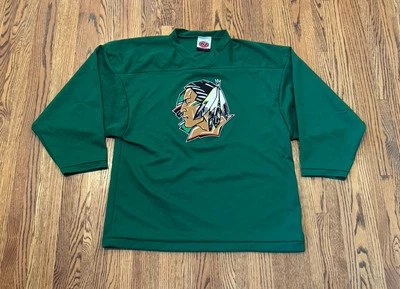 UND North Dakota Fighting Sioux K1 Sportswear Practice Hockey Jersey Large USED - Image 1 of 4
