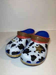 Men’s Size 9 Women’s Size 11 Crocs Classic Clog Pixar Toy Story Woody Adult - Picture 1 of 23