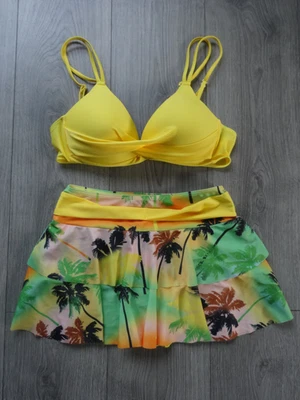 BNWOT - YELLOW MIX SKIRTINI SET SIZE M - Image 1 of 4