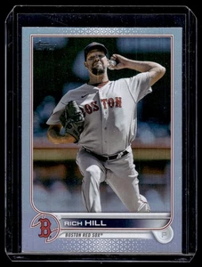 2022 Topps Update series Rainbow foil Rich Hill Boston Red Sox #US184 - Picture 1 of 2