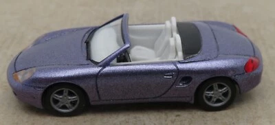 Micro Herpa Ho 1/87 Porsche Boxster Viola Interno Grigio #032193 No. Box - Immagine 1 di 4