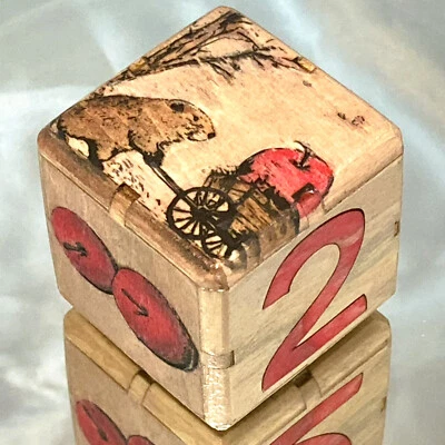Bounty Bearer - Doubling Nature's Blessings - Backgammon Doubling Cube 36mm - Image 1 of 4
