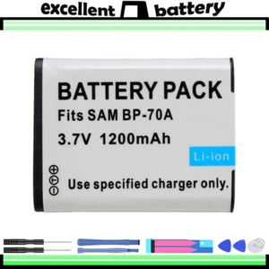 1200mAh Battery BP-70A BP70A For SAMSUNG PL80 ES70 PL90 PL100 PL101 PL120 PL170 - Picture 1 of 7