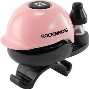 ROCKBROS Fahrradklingel, ca. 80DB, für 22–34 mm Lenker, MTB, Gravel, City - Pink - Bild 1 von 5