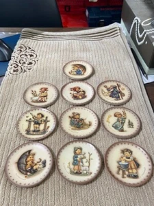 (10) HUMMEL REPRODUCTION PLATES SERIES OF 25 FROM 1995 GOOD CONDITION Ships Free - Picture 1 of 14