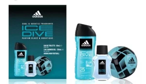 Adidas Ice Dive Mini Football Gift Set - Picture 1 of 2