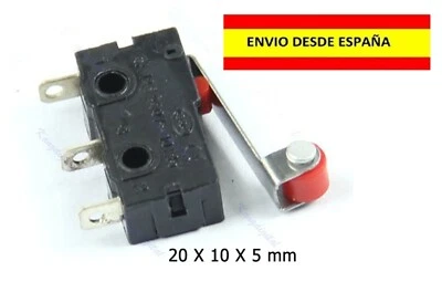 2 MICRO SWITCH, FINAL DE CARRERA,5 AMP 250 V NO/NC LAVADORAS HELADERAS HORNOS  2 - Imagen 1 de 3