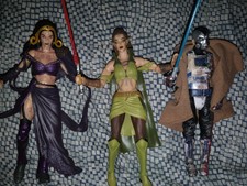 Star Wars Black Ssries 6-Inch  3 Custom Figures