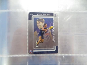AFL 2025 Teamcoach Fremantle Dockers - Caleb Serong Best & Fairest Card No.BF-06 - Picture 1 of 1