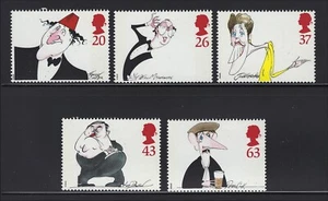 Great Britain Scott # 1809-1813 MNH Comedians 1998 - Picture 1 of 1