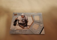2008/09 Upper Deck Ice Frozen Fabrics Sidney Crosby