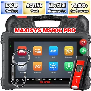 Autel MaxiSys MS906 Pro MK908 ECU C0ding Full System Diagnostic Scanner Tool - Picture 1 of 12