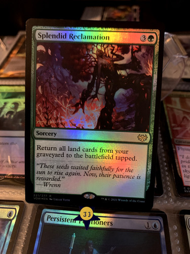 MTG Splendid Reclamation Innistrad: Crimson Vow 221/277 Foil Rare | eBay