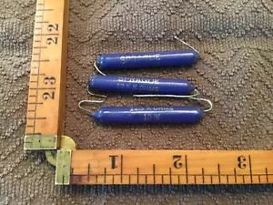 3 Sprague 12,5K ohm 10W filo avvolto resistenza BLUEJACKET usato - Foto 1 di 2