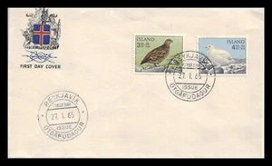 Iceland 1965 FDC, Ptarmigan. Lot # 3. - Picture 1 of 2