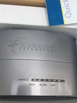 Hawking Technology Wireless-G Range Extender HWREG1 Caja Abierta Gris Foto 1 de 4