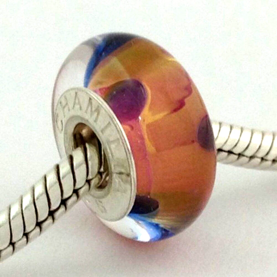Auténtico Dije Chamilia Colección 24K Majestuoso Oro Murano Cuentas 2116-0072 Foto 1 de 1
