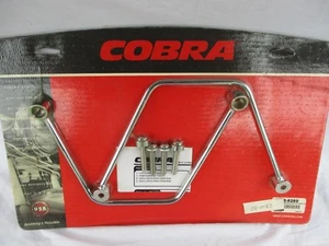 Cobra - 02-6260 - Saddlebag Supports, Chrome #61 - Picture 1 of 4