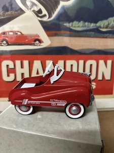 Vintage Hallmark Kiddie Car Classics Murray 1955 Red Champion Pedal Diecast NIB - Picture 1 of 5