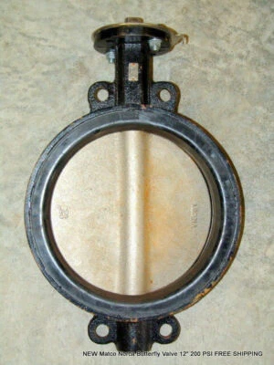 NEW Matco Norca Butterfly Valve 12" 200 PSI FREE SHIPPING - Image 1 of 4