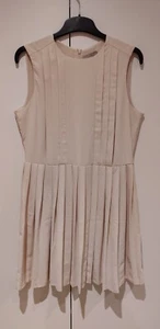 *NEU* H&M Kleid Fein Hochzeit Taufe Gr. M Altrosa Nude - Bild 1 von 3