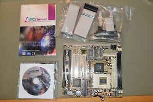 PCPartner MVP3BS7-954 (35-8954-00-xx) Super-7 Motherboard /w Pentium 200Mhz MMX
