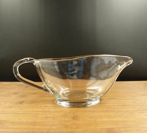 Anchor Hocking Clear Glass Gravy Boat Made in USA 1043 - Picture 1 of 13