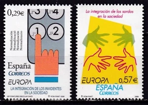 ESPAÑA - 2006  - Europa - Edifil 4261/4262 - Integracion  - MNH - Imagen 1 de 1