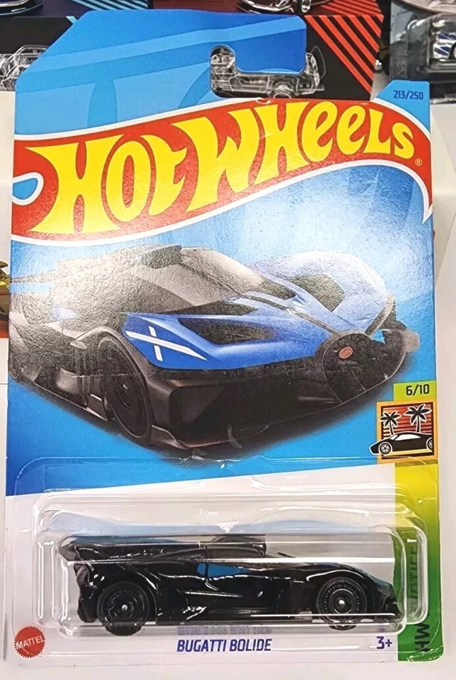 Bugatti Bolide Exotics 2023 Hot Wheels #213 azul 6/10 primera versión ~ envío el mismo día Foto 1 de 2