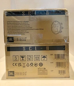 JBL Synthesis SCL-8 2-Way 5.25-inch In-Ceiling Loudspeaker Pair New Sealed Box - Picture 1 of 7