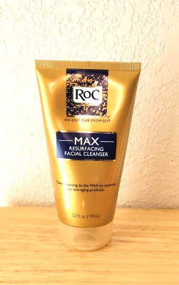 Nuevo limpiador facial rejuvenecimiento difícil de encontrar RoC MAX fórmula antienvejecimiento de 5 fl oz Foto 1 de 4
