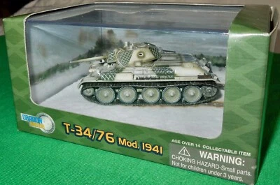 2005 Dragon Armor WW2 1st Guards Tank BDE Moscow 1942 T-34/76 1:72 NIB (#60135) - Image 1 of 4