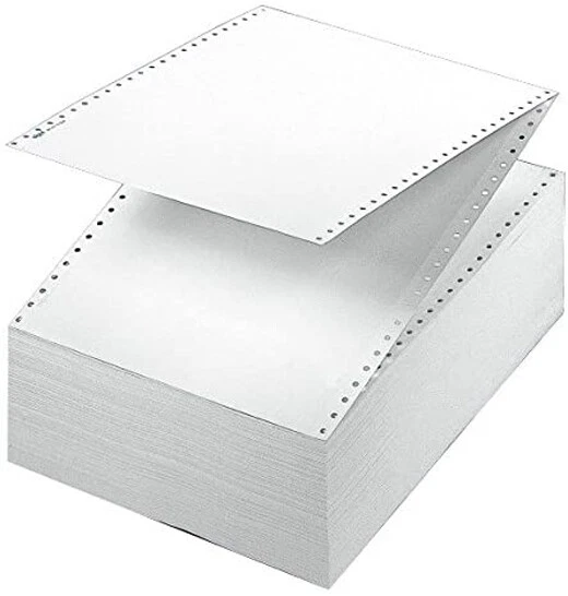 sigel DIN Computerpapier endlos 240 mm x 12" (30,48 cm) A4 2-fach 1.000 Blatt