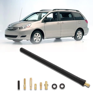 7" inch Short Black Antenna Mast Radio AM/FM For TOYOTA SIENNA 1998-2016 - Picture 1 of 12