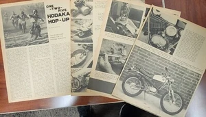 1973 Hodaka Motorrad Hop Up 7p Artikel - Bild 1 von 2