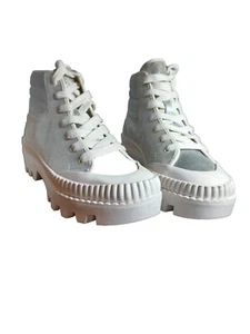 Dolce Vita Womans Ociana Fqsion Silver Metallic Suede Boots - Picture 1 of 14