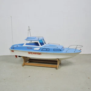 Bota de radiocontrol Spearfish - barco vintage - modelo de accesorios de vuelo - receptor IC Acoms - Imagen 1 de 12