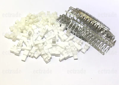 JST PH 2.0mm 2Pin Male Female Housing Connector Terminals Pin for RC LiPO 50sets - Image 1 of 4