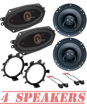 Cerwin Vega 6.5" & 4x10" door + overhead Speakers for 1995-2006 Suburban & Tahoe — 第 1/3 张图片