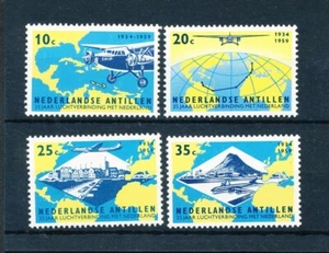 Netherlands Stamps 1959 25th Anniv of K.L.M MNH SG413/416 - Picture 1 of 1