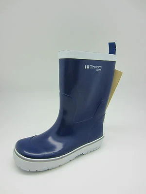 Tretorn Optimist Botas de Agua [Talla 27] Caucho Niños Azul Nuevo y Emb. Orig. - Imagen 1 de 4
