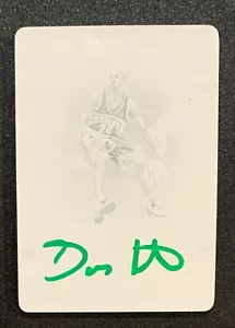 Gary Payton 2019 Panini Flawless Signed Printing Plate Card #45 Auto JSA 1/1 - Picture 1 of 3