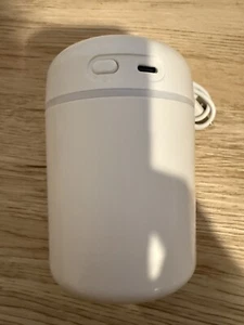 Portable MINI Humidifier Colorful Cool Mist USB Powered 300ml White NEW - Picture 1 of 8