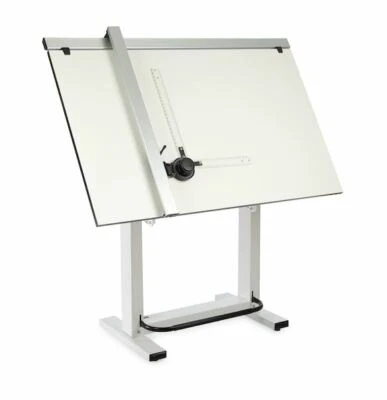 Drawing Board A1 Drafting machine and Twin column stand - Image 1 of 4