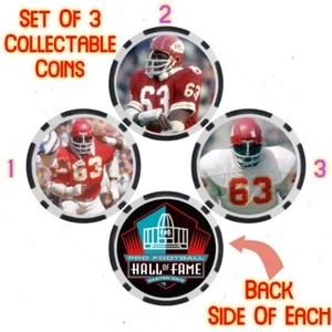 WILLIE LANIER - PRO FOOTBALL HALL OF FAME - COLLECTABLE COIN SET - Picture 1 of 2