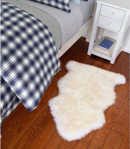 Real Icelandic Sheepskin Rug Natural White - S - Picture 1 of 3