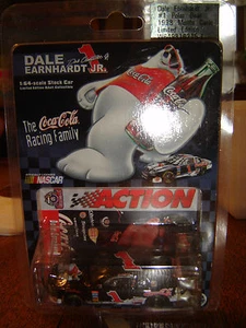 1998 Polar Bear #1 Dale Earnhardt jr.Coca Cola Japan 1:64 ACTION FREE SHIP New - Picture 1 of 1
