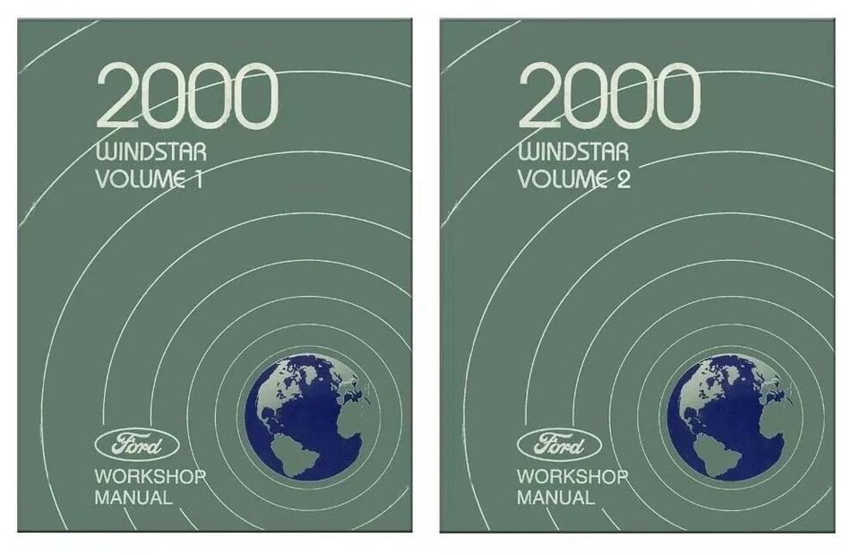 Ford Windstar 2000 servicio de fábrica taller de reparación reproducción manual nuevo 11694 Foto 1 de 1