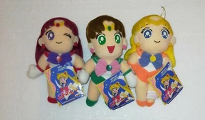Banpresto Japan Sailor Moon 3 set Plush Sailormoon Peluche ! - Imagen 1 de 2