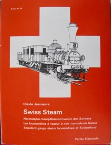 Locomotoras de vapor Swiss Steam Claude Jeanmaire vía normal en Suiza 1976 - Imagen 1 de 1
